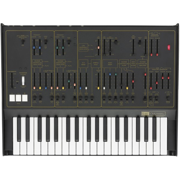 Korg ARP Odyssey Ltd, Duophonic Analog Synthesizer Rev2 Black/Gold