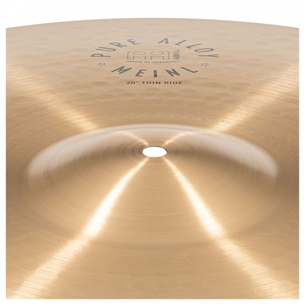 Meinl 20" Pure Alloy Thin Ride - Bell