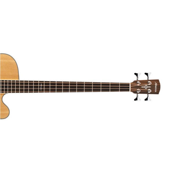 Alvarez AB60CE Cutaway Electro Acoustic Bass Guitar, Natural Neck