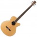 Alvarez AB60CE Cutaway Electro Acoustic Bass Guitar, Natural