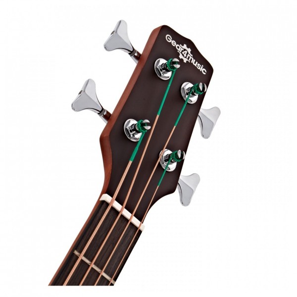 Round Back Electro Acoustic Bass Guitar by Gear4music - Nearly New