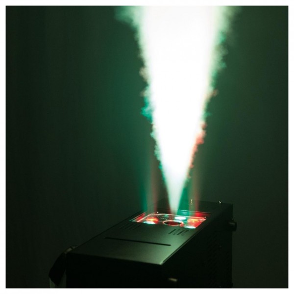 Eurolite Fog Machine with LEDs - Green Vertical