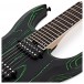 Jackson Pro Dinky Modern Ash FR7, Black & Green