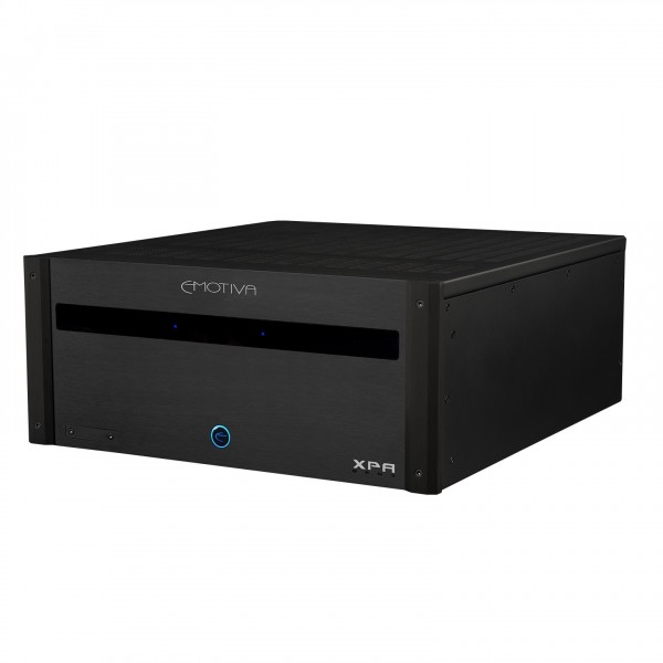 Emotiva XPA Gen3 Black Modular Power Amplifier (2 Channel) Front View