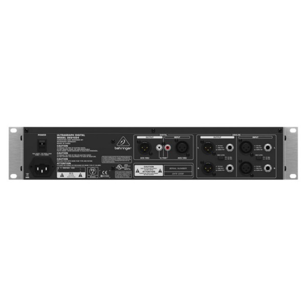 Behringer DEQ1024 Ultragraph Graphic EQ with Dynamics