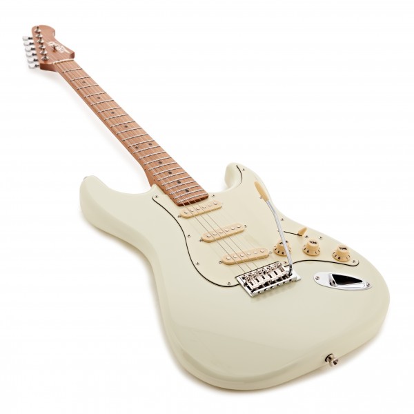 JET Guitars JS-300 Roasted Maple, Olympic White