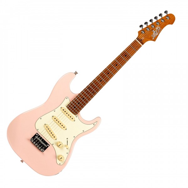 JET Guitars JS-300 Mini Roasted Maple, Pink