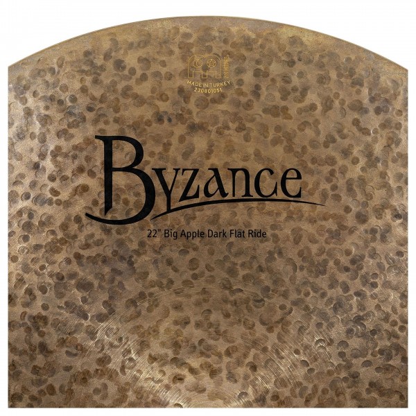 Meinl 22" Byzance Dark Big Apple Flat Ride - Detail