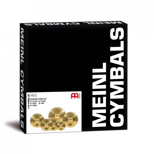 Meinl HCS Expanded Cymbal Set - box