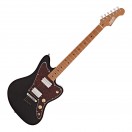 JET Guitars JJ-350 Offset Roasted Maple, Black