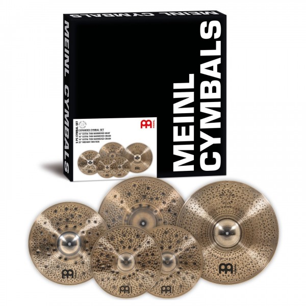 Meinl Pure Alloy Custom Expanded Cymbal Set w/ 15" Hihats