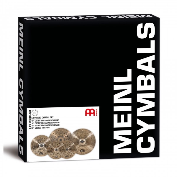 Meinl Pure Alloy Custom Expanded Cymbal Set w/ 15" Hihats - Packaging