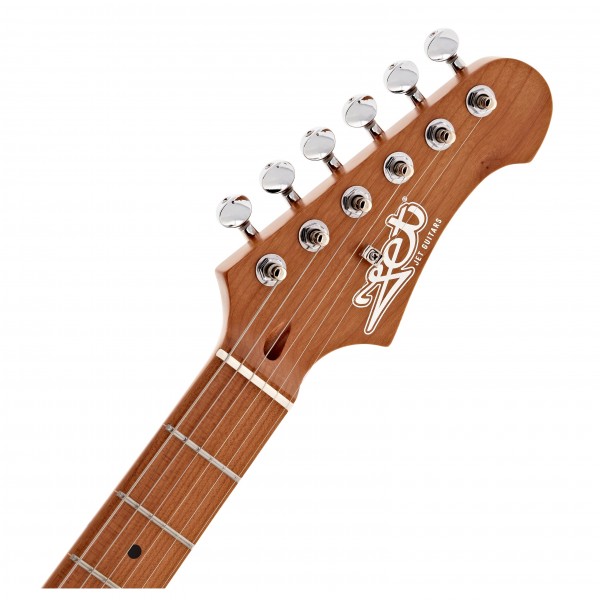 JET Guitars JS-400 HSS Roasted Maple, Vintage Yellow