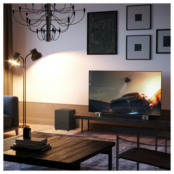 Klipsch Cinema 400 Soundbar with Wireless Subwoofer, Black Lifestyle View 3