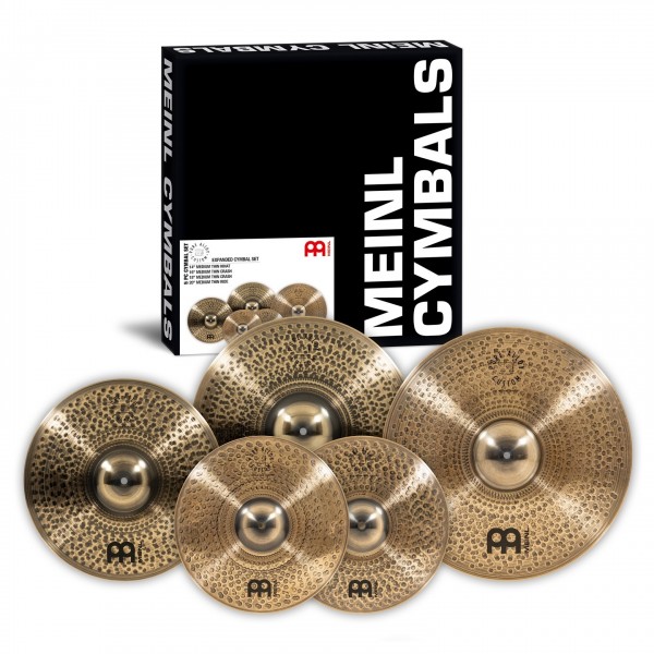 Meinl Pure Alloy Custom Expanded Cymbal Set w/ 14" Hihats