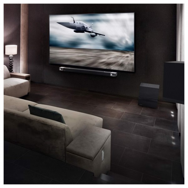 Klipsch Cinema 1200 5.1.4 Dolby Atmos Soundbar with Wireless Surrounds - lifestyle