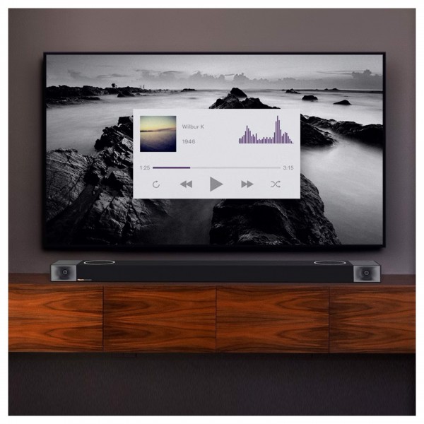 Klipsch Cinema 1200 5.1.4 Dolby Atmos Soundbar with Wireless Surrounds - lifestyle