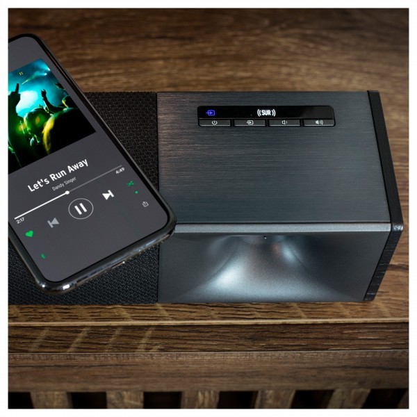 Klipsch Cinema 600 Soundbar Control Panel Up-close
