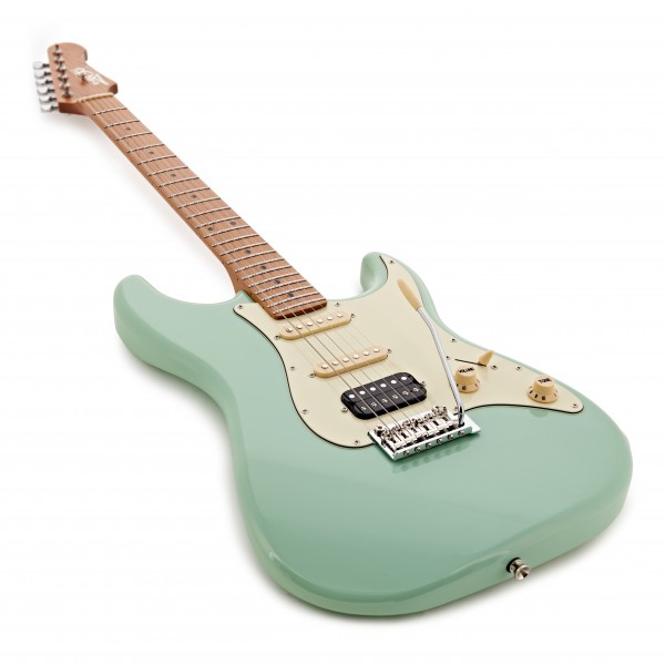 JET Guitars JS-400 HSS Roasted Maple, Sea Foam Green