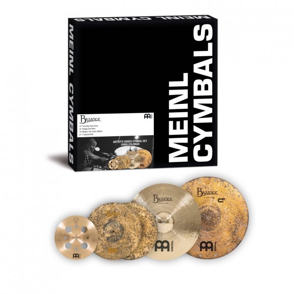 Meinl Byzance Artist's Choice Cymbal Set: Chris Coleman - Main