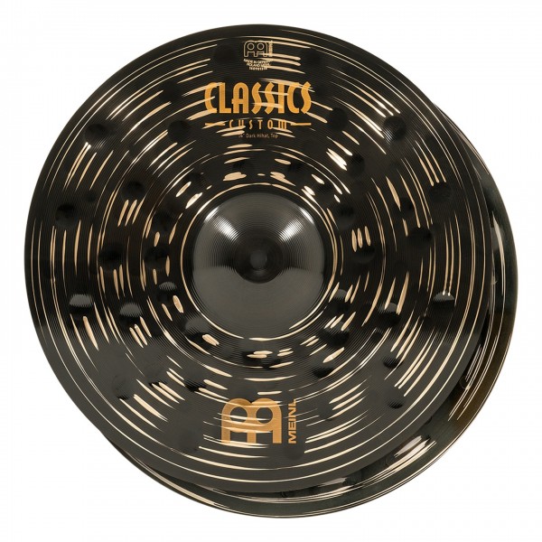 Meinl Classics Custom Dark Expanded Cymbal Set, 4 Pack - Hi-hats
