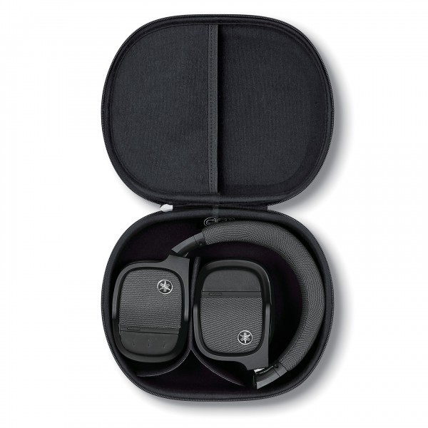 Yamaha YH-L700A Wireless ANC On Ear Headphones, Black Case View