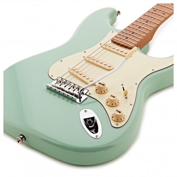 JET Guitars JS-300 Roasted Maple, Sea Foam Green