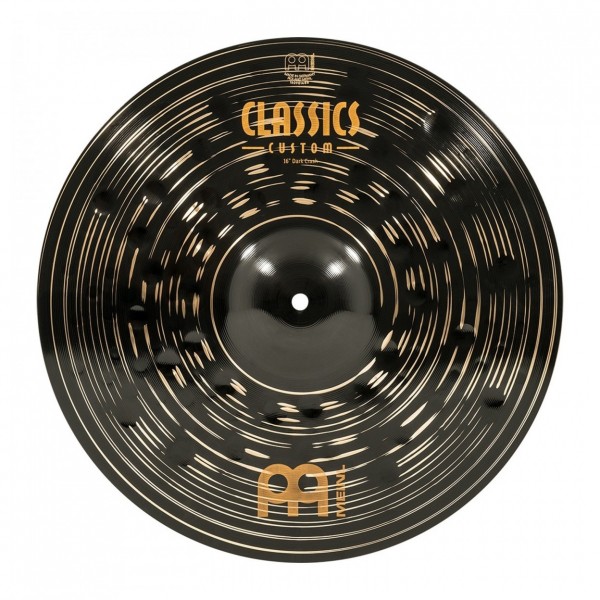 Meinl Classics Custom Dark Expanded Cymbal Set, 7 Pack - Crash