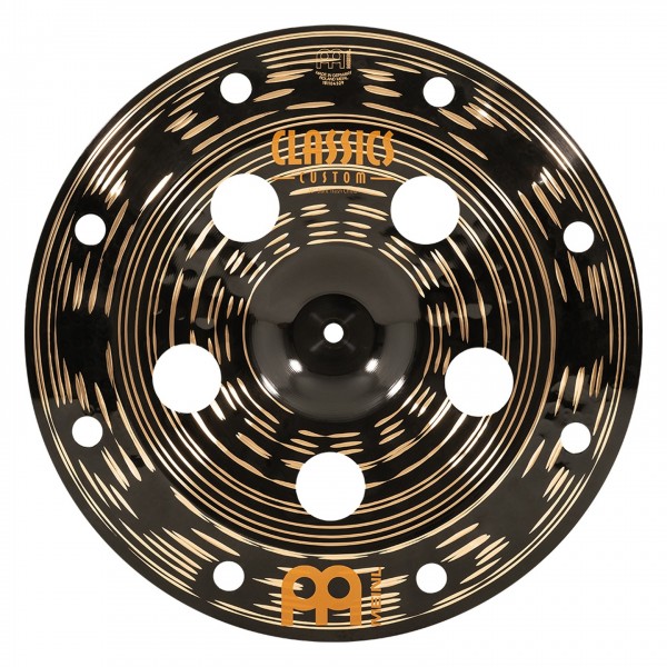 Meinl Classics Custom Dark Expanded Cymbal Set, 7 Pack - Dark Trash Crash