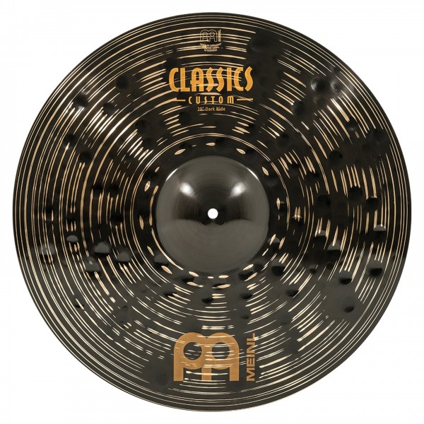 Meinl Classics Custom Dark Expanded Cymbal Set, 7 Pack - Ride