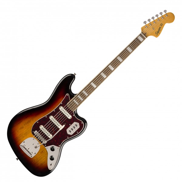 Squier Classic Vibe Bass VI LRL, 3-Tone Sunburst