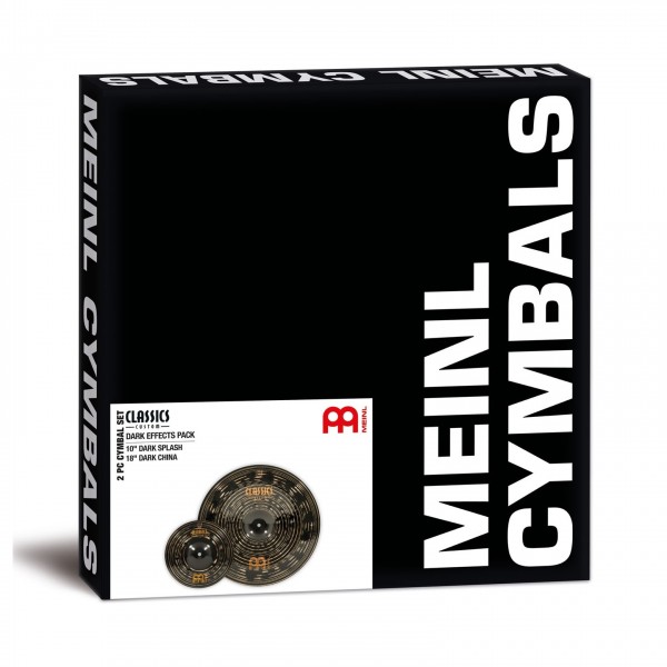 Meinl Classics Custom Dark Effects Pack - Packaged