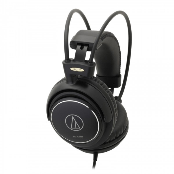 Audio Technica ATH-AVC500 Closed Back Headphones Front View