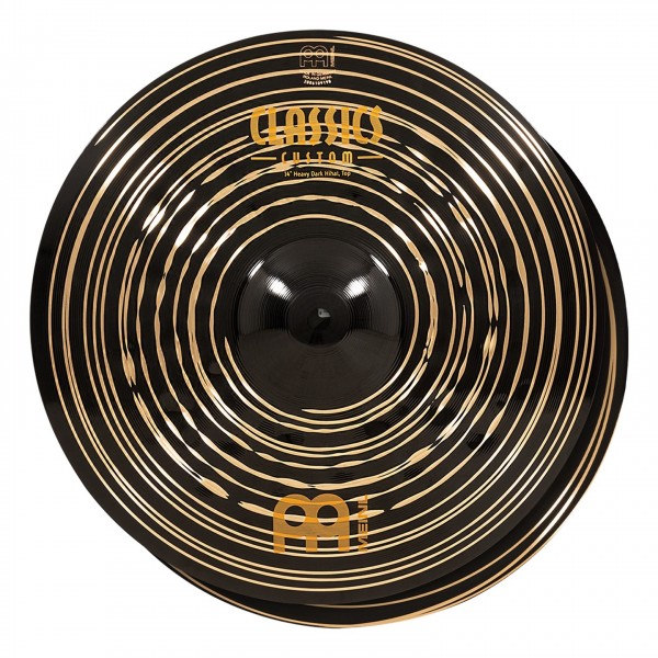 Meinl Classics Custom Heavy Dark Expanded Cymbal Set, 4 Pack - Hi-hats