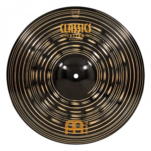 Meinl Classics Custom Heavy Dark Expanded Cymbal Set, 4 Pack - Crash 1