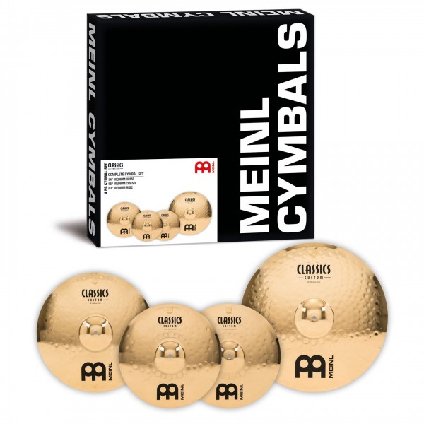 Meinl Classics Custom Brilliant Complete Cymbal Set