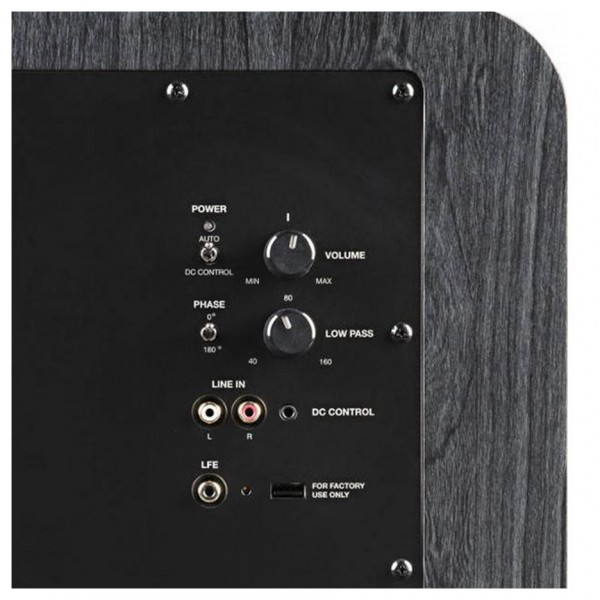 Polk Primus HTS SUB 10 Subwoofer, Black - rear