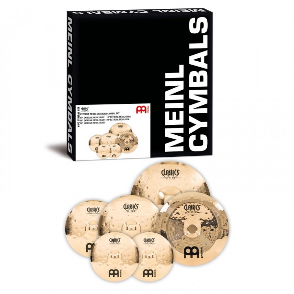 Meinl Classics Custom Extreme Metal Expanded Cymbal Set