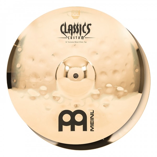 Meinl Classics Custom Extreme Metal Expanded Cymbal Set - Hi-hats