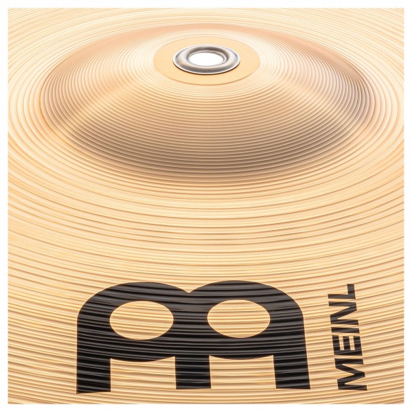Meinl Marching 16" Bronze Student Range Cymbal Pair - Bell Detail