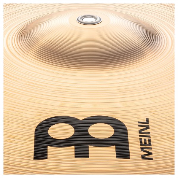 Meinl Marching 18" Bronze Student Range Cymbal Pair - Bell Detail