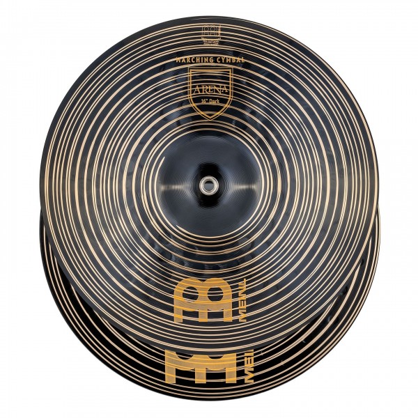 Meinl Marching 16" B10 Arena Dark Professional Range Hand Cymbals