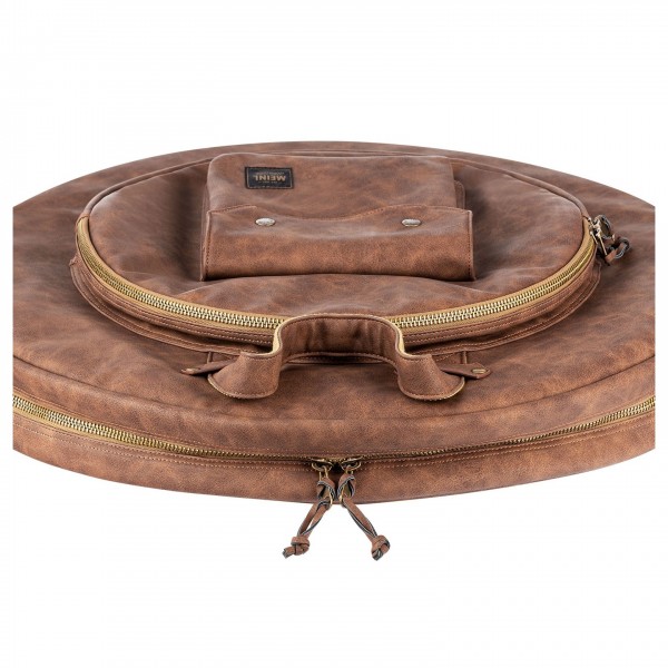 Meinl 22" Vintage Hyde Cymbal Bag, Light Brown