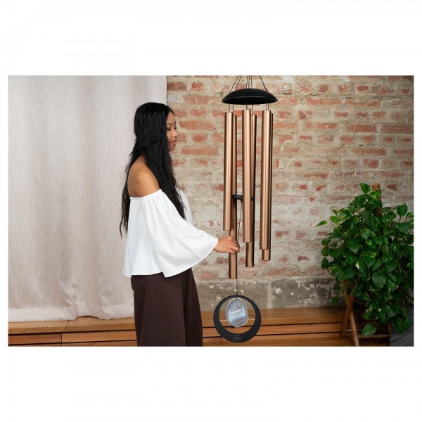 Meinl Sonic Energy Grey Agate Meditation Chime 50", 432 Hz, Bronze - Lifestyle 1