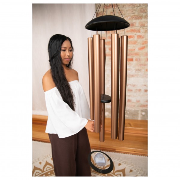 Meinl Sonic Energy Grey Agate Meditation Chime 50", 432 Hz, Bronze - Lifestyle 2