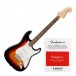 Squier Affinity Stratocaster Pack with Free 3 Months Fender Play