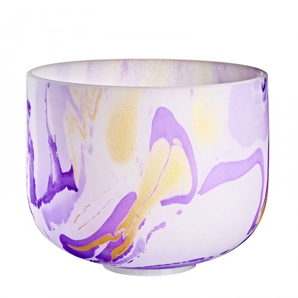 Meinl Sonic Energy 10" Marble Crystal Singing Bowl B4, Crown Chakra