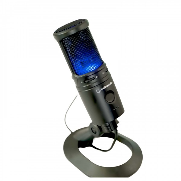 Audio Technica AT2020USB-XP Cardioid Condenser USB Microphone - Blue LED