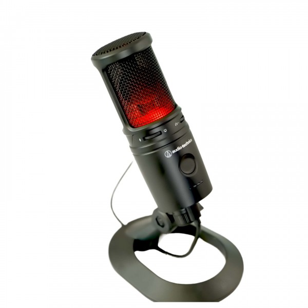 Audio Technica AT2020USB-XP Cardioid Condenser USB Microphone - Red LED