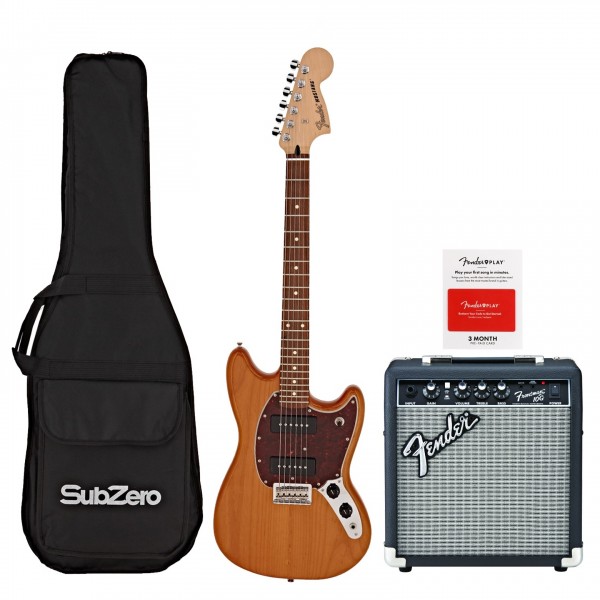 Fender Player Mustang Pack with Free 3 Months Fender Play